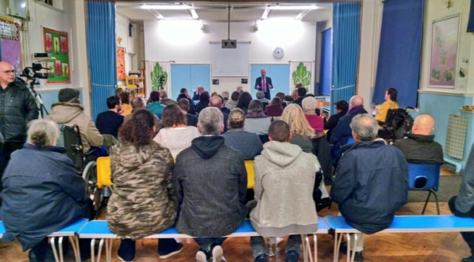Notes on Last night’s Highpath meeting with Clarion (Circle) Housing